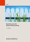 Buchcover Nachbarrecht für Baden-Württemberg