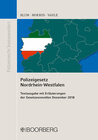 Buchcover Polizeigesetz Nordrhein-Westfalen