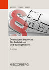 Buchcover Öffentliches Baurecht für Architekten und Bauingenieure
