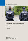 Buchcover Polizeigesetz des Landes Nordrhein-Westfalen