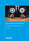 Buchcover Das aktuelle Disziplinarrecht