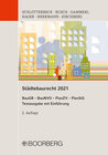Buchcover Städtebaurecht 2021