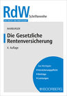 Buchcover Die Gesetzliche Rentenversicherung