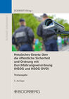 Buchcover Hessisches Gesetz über die öffentliche Sicherheit und Ordnung und Verordnung zur Durchführung des Hessischen Gesetzes üb