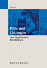 Buchcover Fälle und Lösungen zum Eingriffsrecht Brandenburg