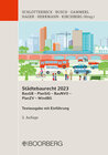 Buchcover Städtebaurecht 2023