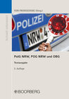 Buchcover PolG NRW, POG NRW und OBG