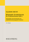 Buchcover Sozialhilfe SGB XII - Bürgergeld, Grundsicherung für Arbeitsuchende SGB II