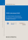 Buchcover FORSI-Jahresband 2023