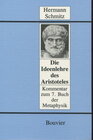 Buchcover Die Ideenlehre des Aristoteles / Aristoteles