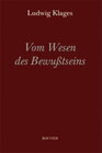 Buchcover Vom Wesen des Bewußtseins