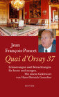 Buchcover Quai d´Órsay 37