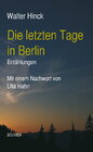 Buchcover Die letzten Tage in Berlin.