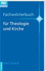 Buchcover Fachwörterbuch für Theologie und Kirche