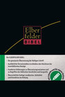 Buchcover Elberfelder Bibel - mit Schreibrand und Griffregister, Leder