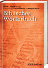 Buchcover Biblisches Wörterbuch