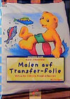 Buchcover Malen auf Transferfolie