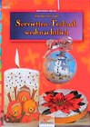 Buchcover Servietten-Technik weihnachtlich