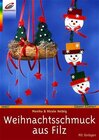 Buchcover Weihnachtsschmuck aus Filz