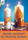 Buchcover Kerzen verzieren für festliche Anlässe