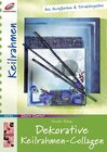 Buchcover Dekorative Keilrahmen-Collagen