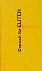 Buchcover Deutsch für Eliten