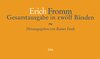 Buchcover Erich Fromm: Gesamtausgabe in zwölf Bänden