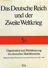 Buchcover Das Deutsche Reich und der Zweite Weltkrieg Band 5/1