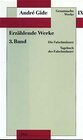 Buchcover Gesammelte Werke IX. Erzählende Werke - 3. Band