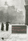 Buchcover Berliner Photographie 1921