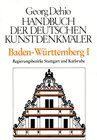 Buchcover Georg Dehio: Dehio - Handbuch der deutschen Kunstdenkmäler / Dehio - Handbuch der deutschen Kunstdenkmäler / Baden-Württ