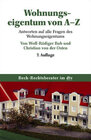 Buchcover Wohnungseigentum von A - Z