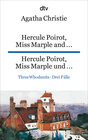 Buchcover Hercule Poirot, Miss Marple and ... Hercule Poirot, Miss Marple und ...