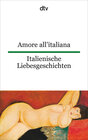 Buchcover Amore all'italiana Italienische Liebesgeschichten