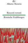 Buchcover Racconti Romani Römische Erzählungen
