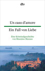 Buchcover Un caso d'amore Ein Fall von Liebe
