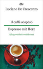 Buchcover Il caffè sospeso Espresso mit Herz