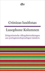 Buchcover Crónicas lusófonas Lusophone Kolumnen