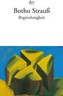 Buchcover Beginnlosigkeit