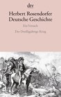 Buchcover Deutsche Geschichte  Ein Versuch