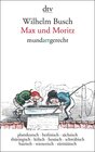 Buchcover Max und Moritz mundartgerecht