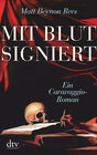 Buchcover Mit Blut signiert