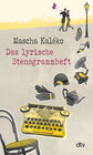 Buchcover Das lyrische Stenogrammheft