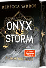 Buchcover Onyx Storm – Flammengeküsst