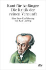 Buchcover Kant für Anfänger