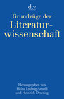 Buchcover Grundzüge der Literaturwissenschaft