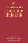 Buchcover Grundzüge der Literaturdidaktik