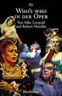 Buchcover Who's who in der Oper