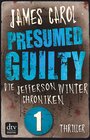 Buchcover Presumed Guilty – Schuldig bis zum Beweis des Gegenteils