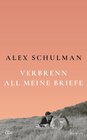 Buchcover Verbrenn all meine Briefe